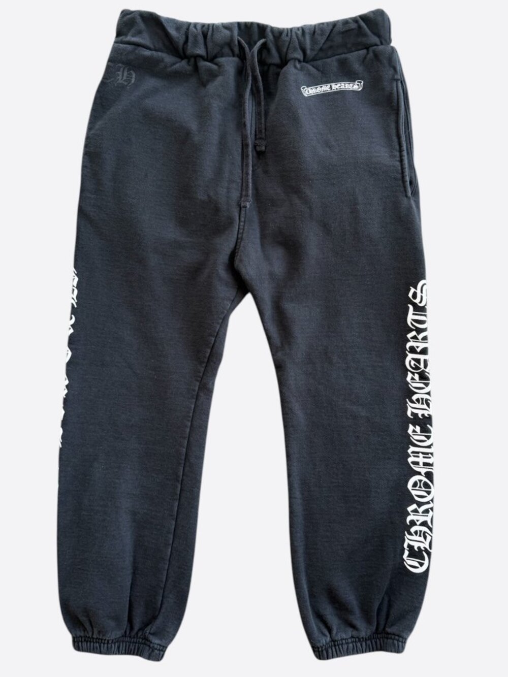 Chrome Hearts Black & White Logo Sweatpants